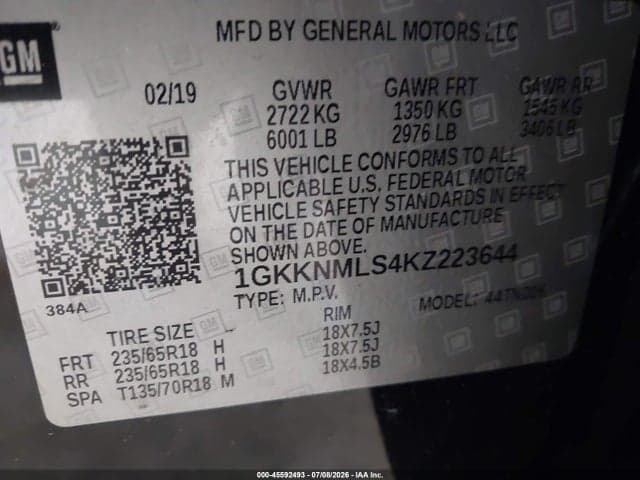 2019 GMC ACADIA SLT-1 9