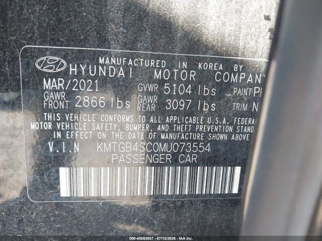 2021 GENESIS G80 2.5T RWD 9