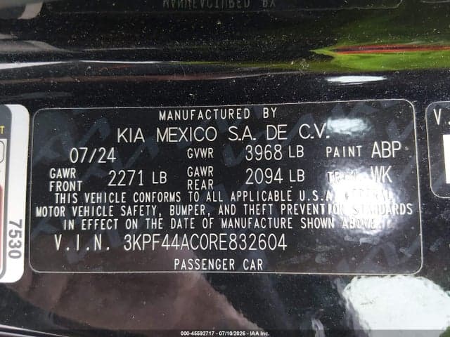 2024 KIA FORTE GT 9