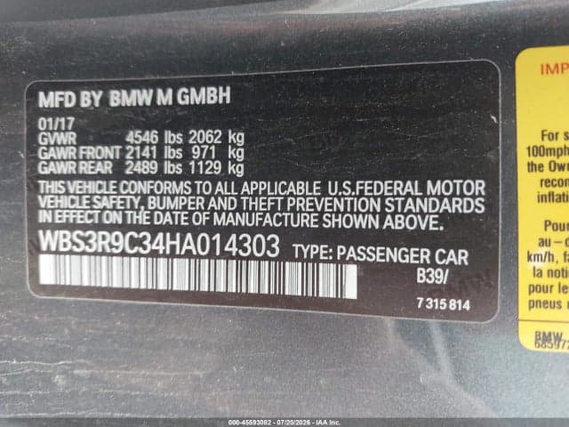 2017 BMW M4 9