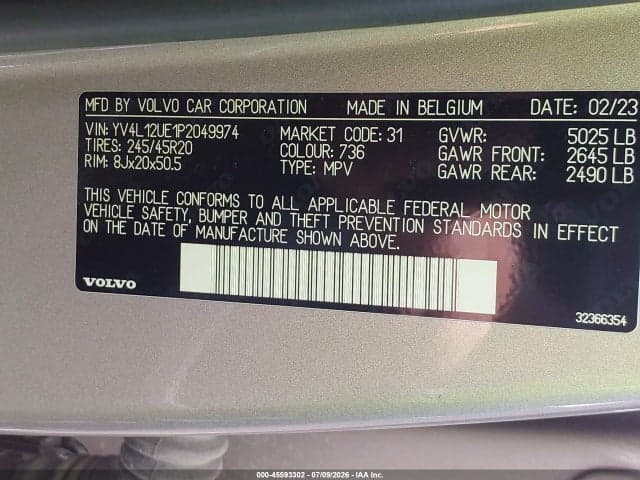 2023 VOLVO XC40 B5 PLUS BRIGHT THEME 9