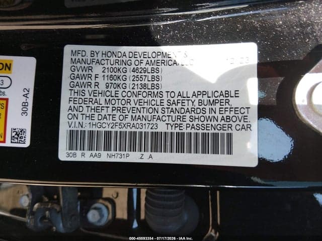 2024 HONDA ACCORD HYBRID SPORT 9