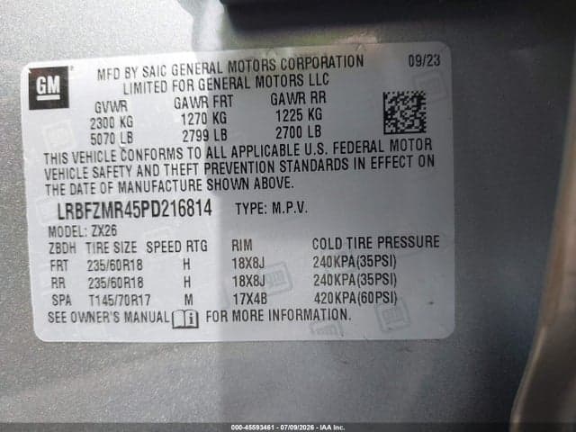 2023 BUICK ENVISION PREFERRED AWD 9