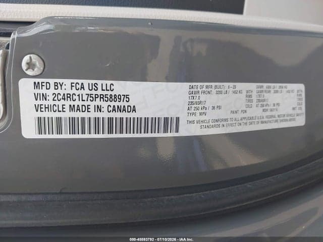 2023 CHRYSLER PACIFICA HYBRID TOURING L 9