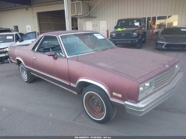 1984 CHEVROLET EL CAMINO