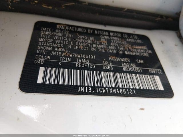 2022 NISSAN ROGUE SPORT SL AWD XTRONIC CVT 9
