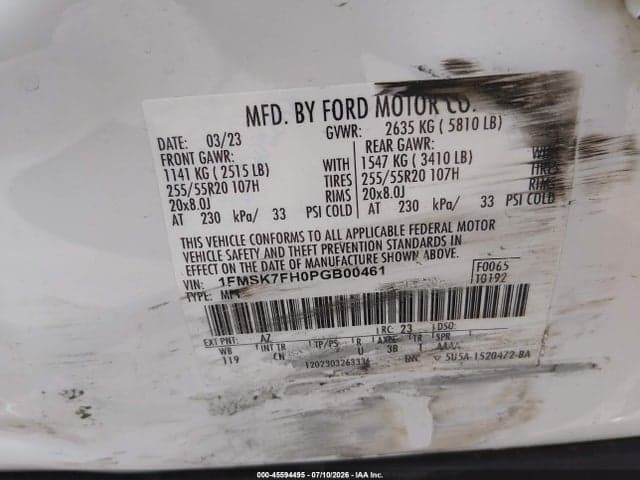 2023 FORD EXPLORER LIMITED 9