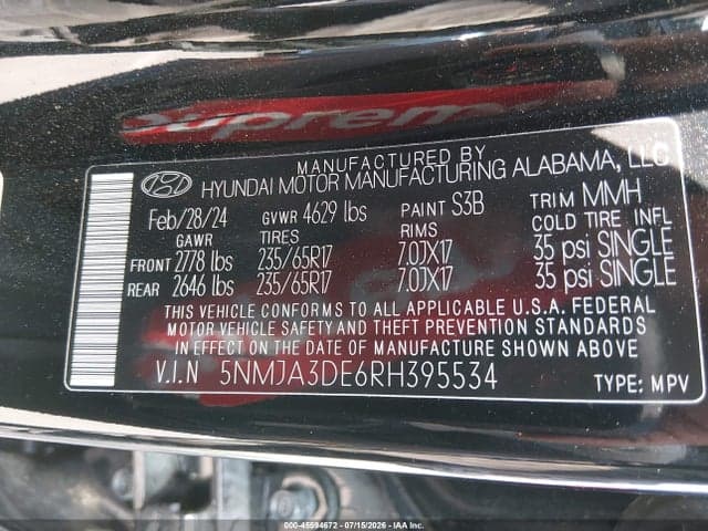 2024 HYUNDAI TUCSON SE 9