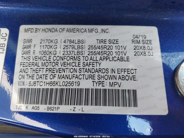 2019 ACURA RDX A-SPEC PACKAGE 9