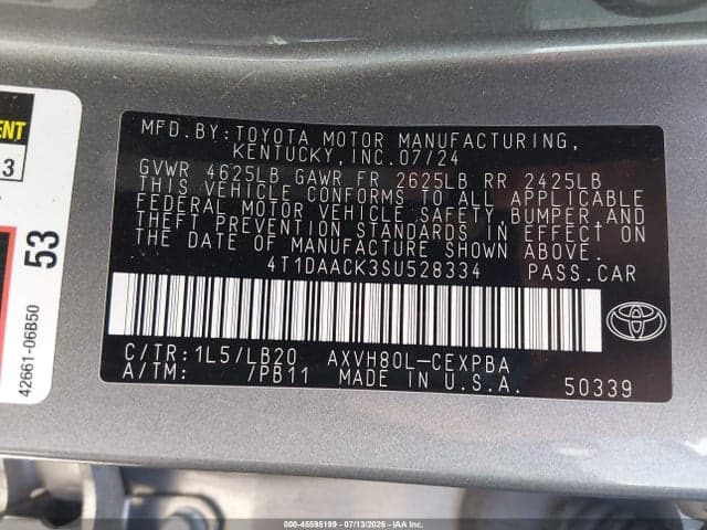 2025 TOYOTA CAMRY XSE 9