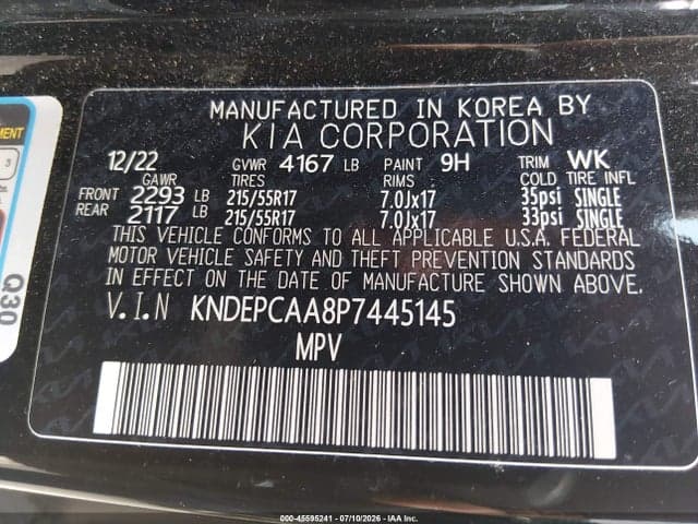 2023 KIA SELTOS LX 9
