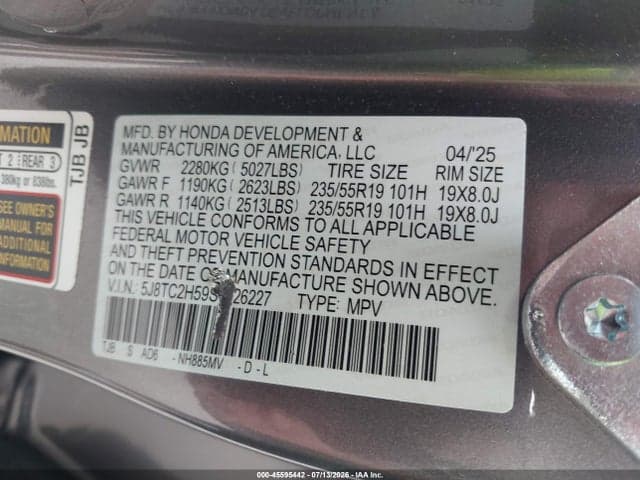2025 ACURA RDX TECHNOLOGY 9