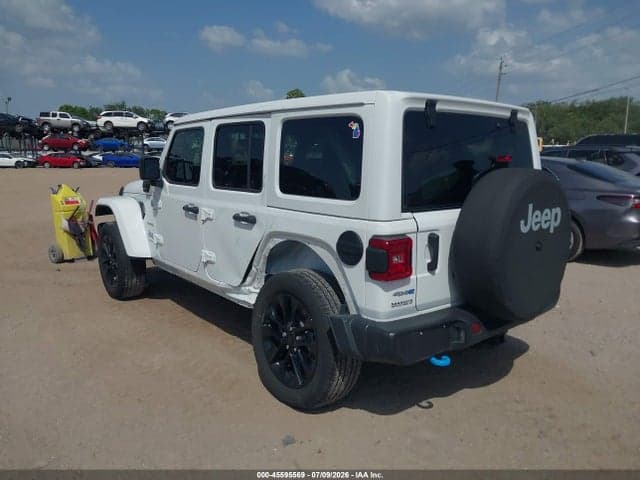 2023 JEEP WRANGLER 4XE SAHARA 4X4 3