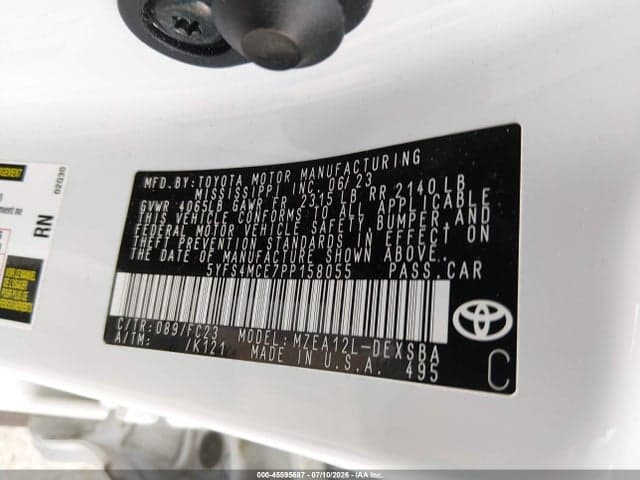 2023 TOYOTA COROLLA SE 9