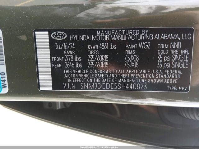 2025 HYUNDAI TUCSON SEL 9