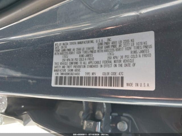 2025 MAZDA CX-50 2.5 S PREFERRED PACKAGE 9