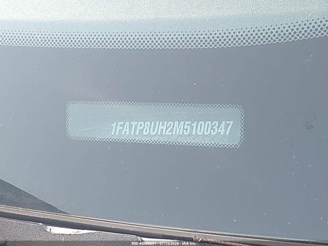2021 FORD MUSTANG ECOBOOST PREMIUM 9