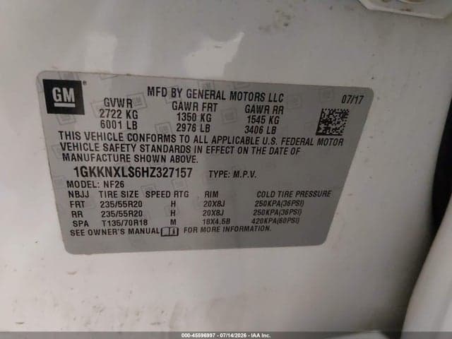 2017 GMC ACADIA DENALI 9