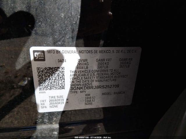 2024 CHEVROLET BLAZER EV EAWD 2LT 9