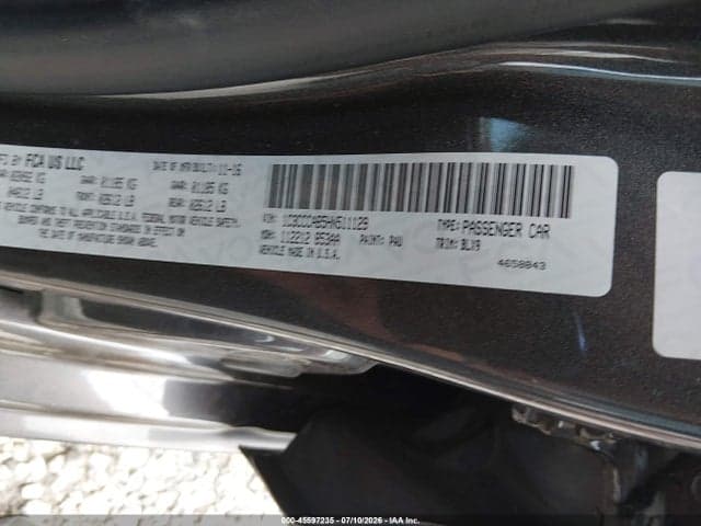 2017 CHRYSLER 200 LIMITED PLATINUM 8