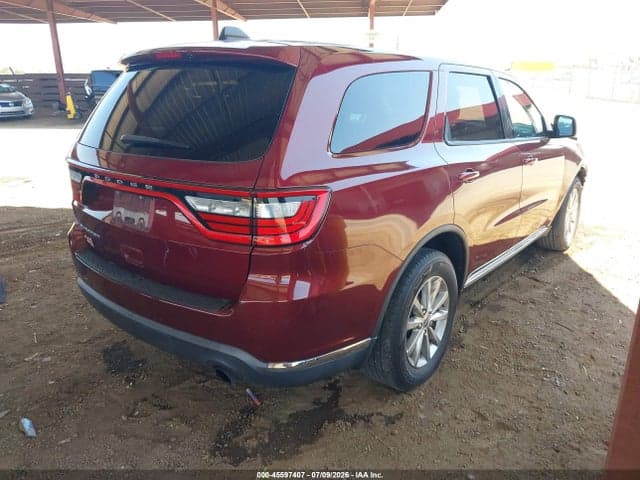 2017 DODGE DURANGO SXT RWD 4