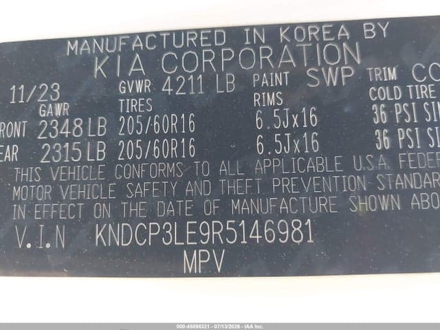 2024 KIA NIRO LX 9