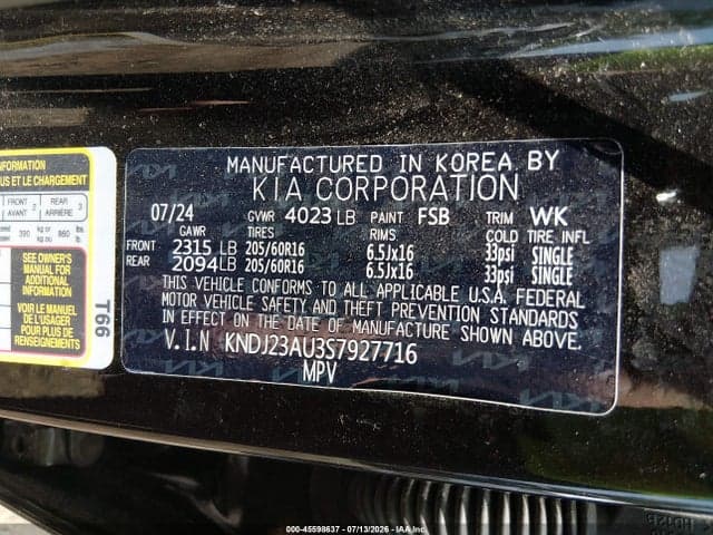 2025 KIA SOUL LX 9