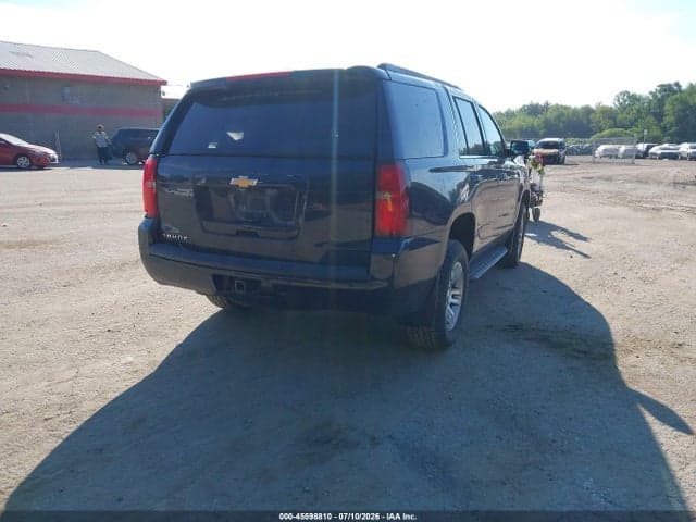 2017 CHEVROLET TAHOE LS 4