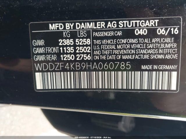 2017 MERCEDES-BENZ E 300 4MATIC 9