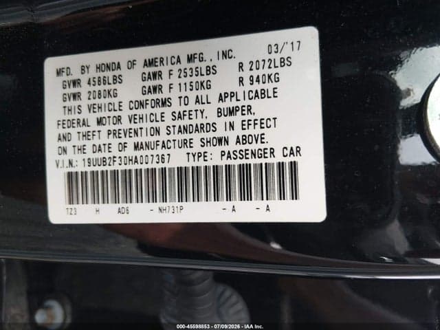 2017 ACURA TLX V6 9