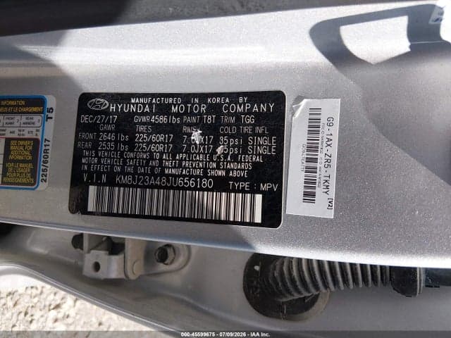 2018 HYUNDAI TUCSON SE 9