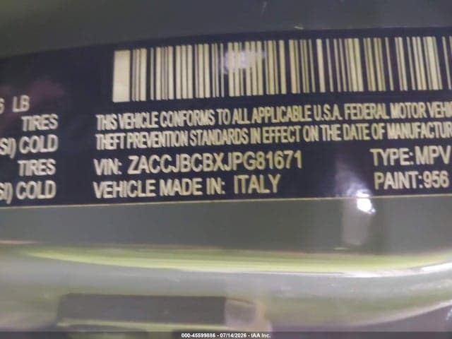2018 JEEP RENEGADE TRAILHAWK 4X4 9