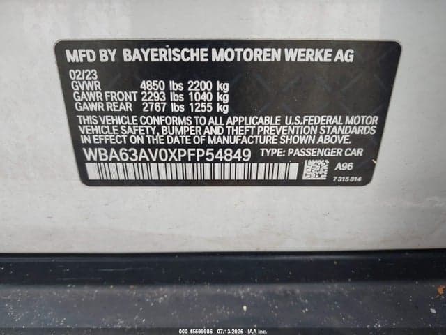 2023 BMW 430I GRAN COUPE 9