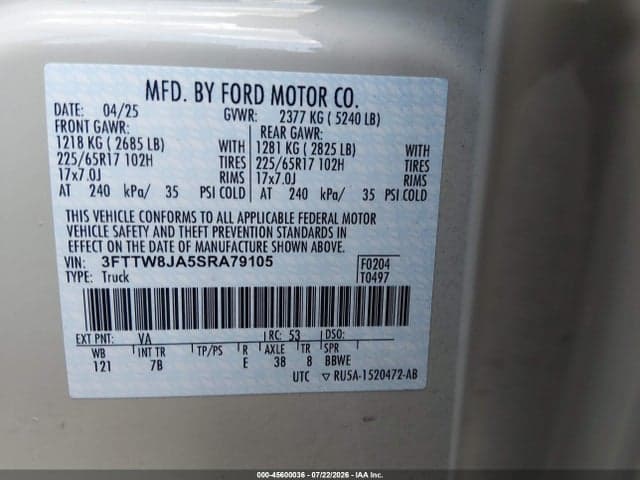 2025 FORD MAVERICK XLT 9