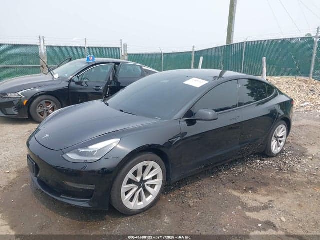 2021 TESLA MODEL 3 STANDARD RANGE PLUS REAR-WHEEL DRIVE 2
