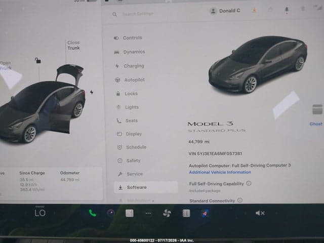 2021 TESLA MODEL 3 STANDARD RANGE PLUS REAR-WHEEL DRIVE 7