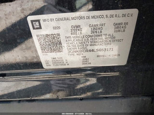 2020 CHEVROLET BLAZER FWD 2LT 9
