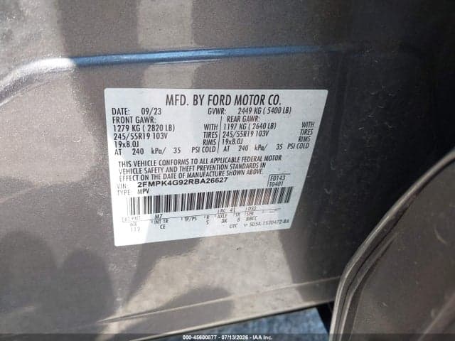 2024 FORD EDGE SE 9