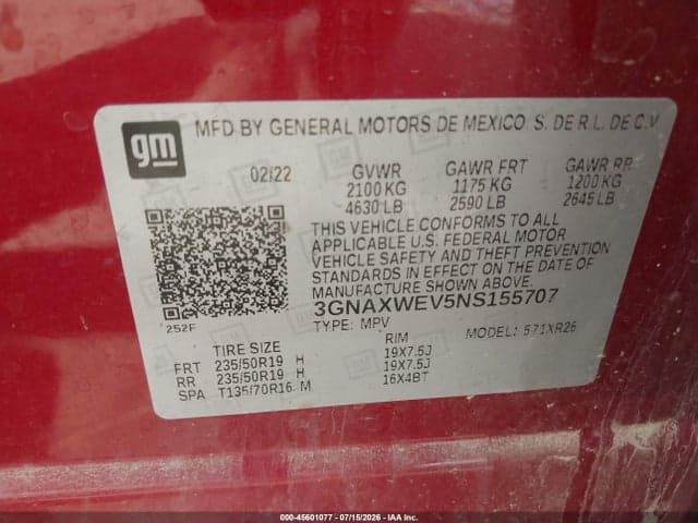 2022 CHEVROLET EQUINOX AWD RS 9