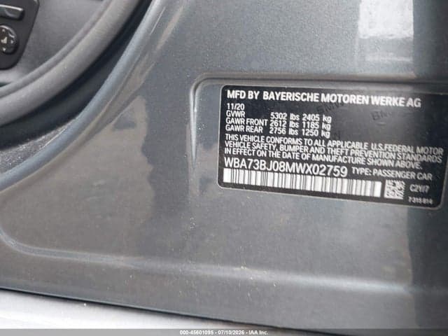 2021 BMW 5 SERIES 540I XDRIVE 9