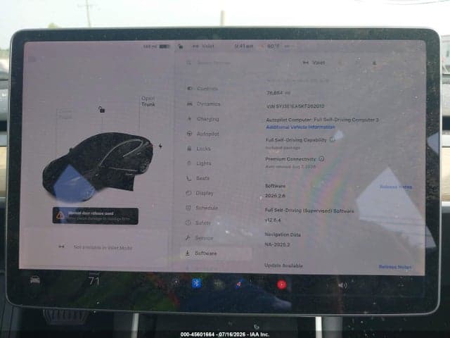 2019 TESLA MODEL 3 LONG RANGE/MID RANGE/STANDARD RANGE/STANDARD RANGE PLUS 7