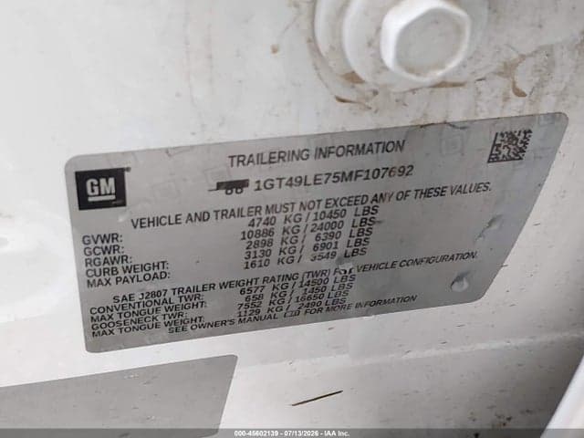 2021 GMC SIERRA 2500HD 4WD STANDARD BED 9