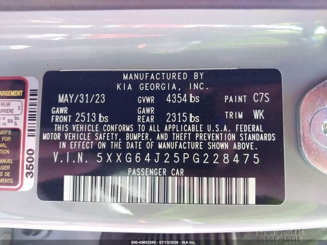 2023 KIA K5 GT-LINE 9