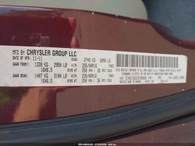 2017 DODGE GRAND CARAVAN SXT 9