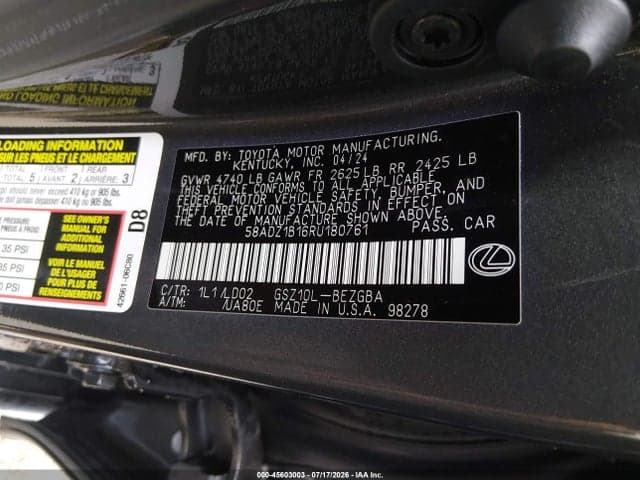 2024 LEXUS ES 350 9