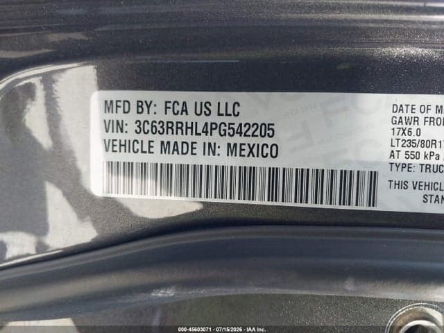2023 RAM 3500 BIG HORN 8