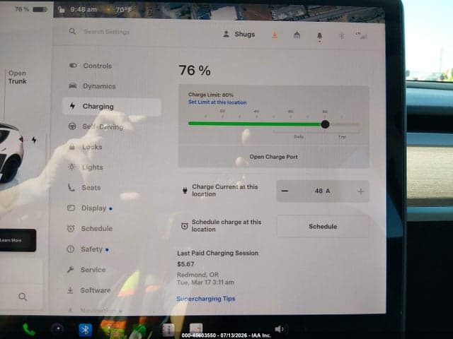 2022 TESLA MODEL Y PERFORMANCE DUAL MOTOR ALL-WHEEL DRIVE 17