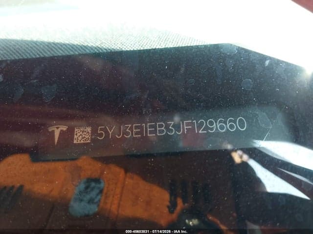 2018 TESLA MODEL 3 LONG RANGE/PERFORMANCE 8