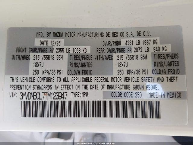 2026 MAZDA CX-30 2.5 S PREFERRED 9