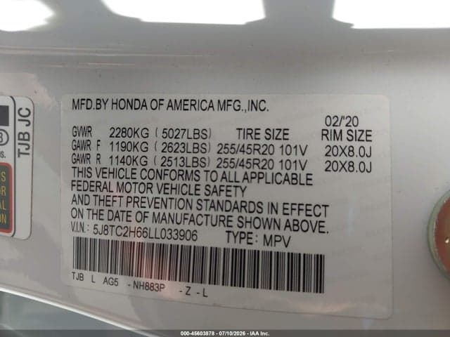2020 ACURA RDX A-SPEC PACKAGE 9
